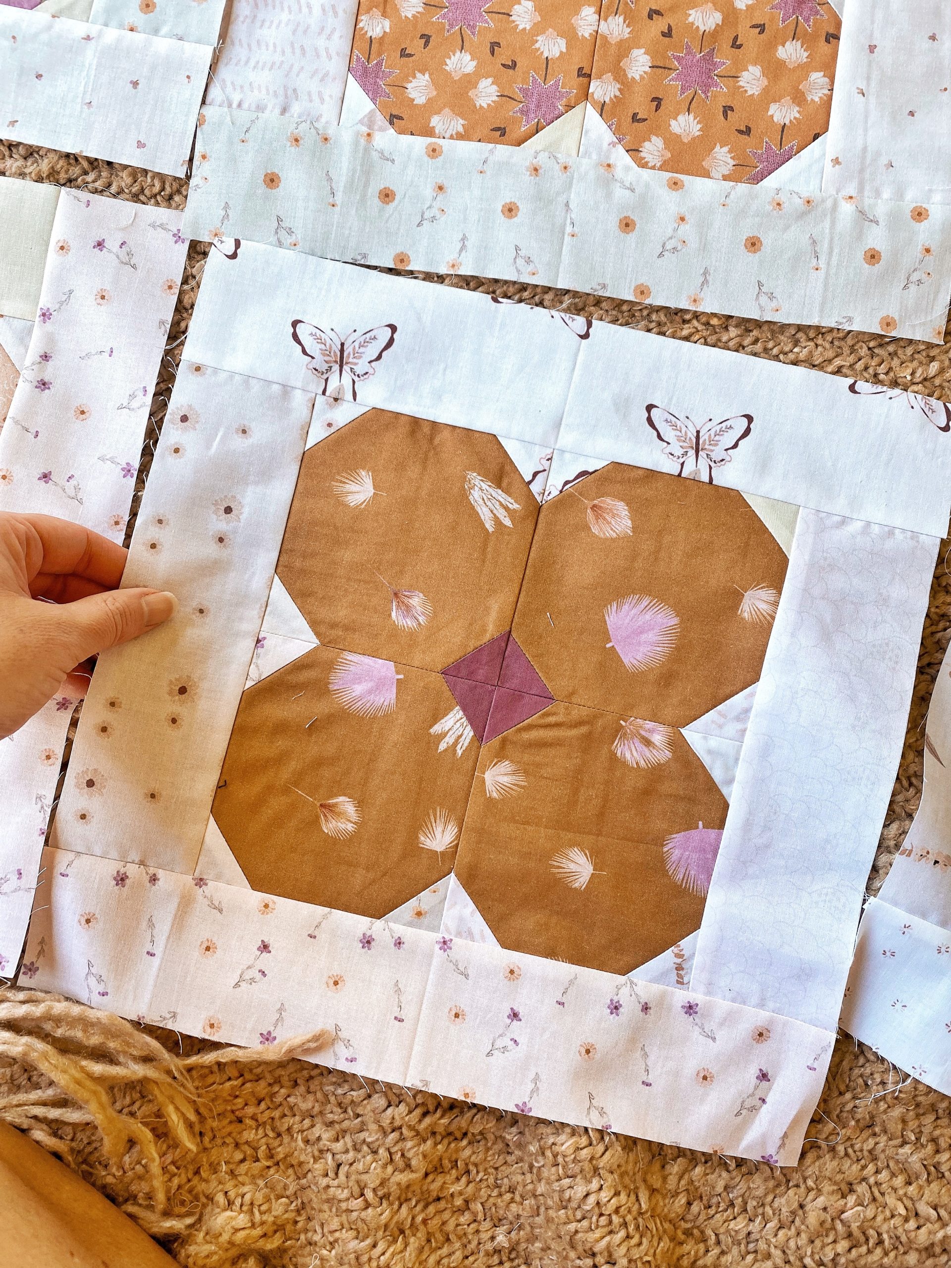 Hello Posy Quilt Pattern A BeginnerFriendly Dream