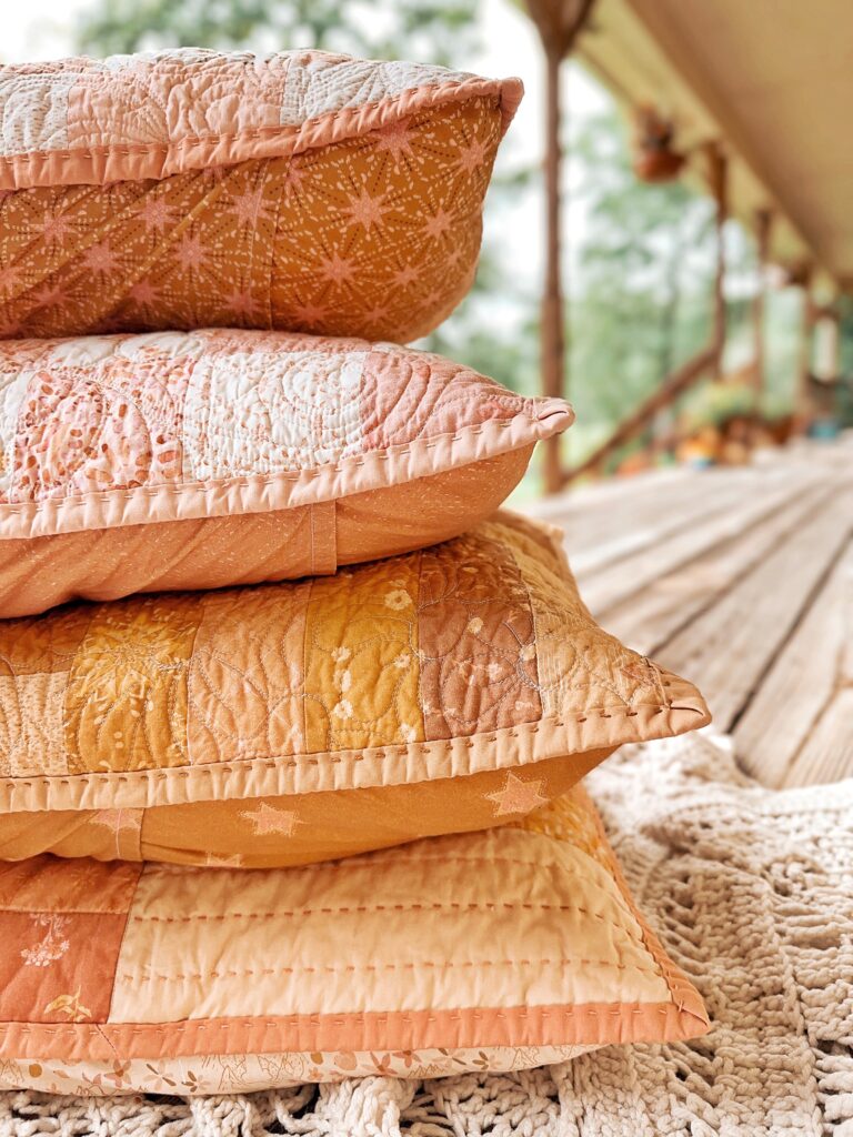 Pillow Reveal The StashWork Pillows Southern Charm Quilts