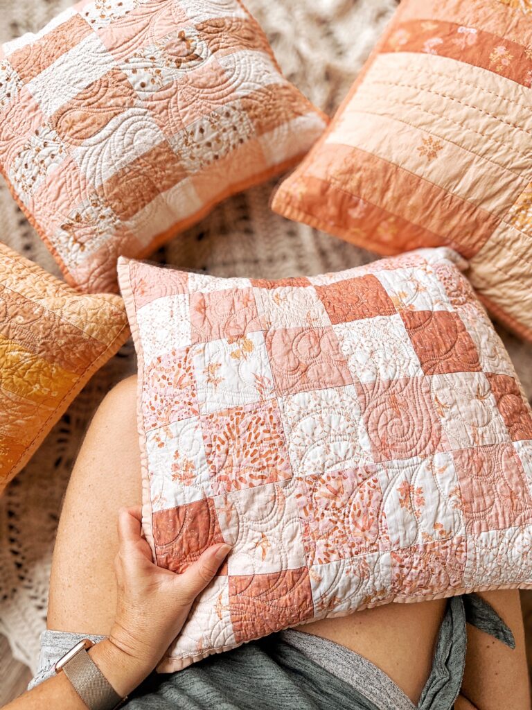 Pillow Reveal The StashWork Pillows Southern Charm Quilts