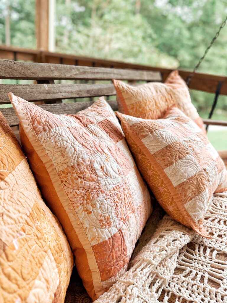 Pillow Reveal The StashWork Pillows Southern Charm Quilts